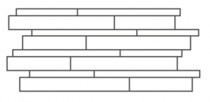 SLATE  STONES   Muretto Piombo   30x60cm