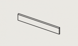 OVERCLAY  Cly. Grey    7,2x30cm Batt.  Rett. - sokel