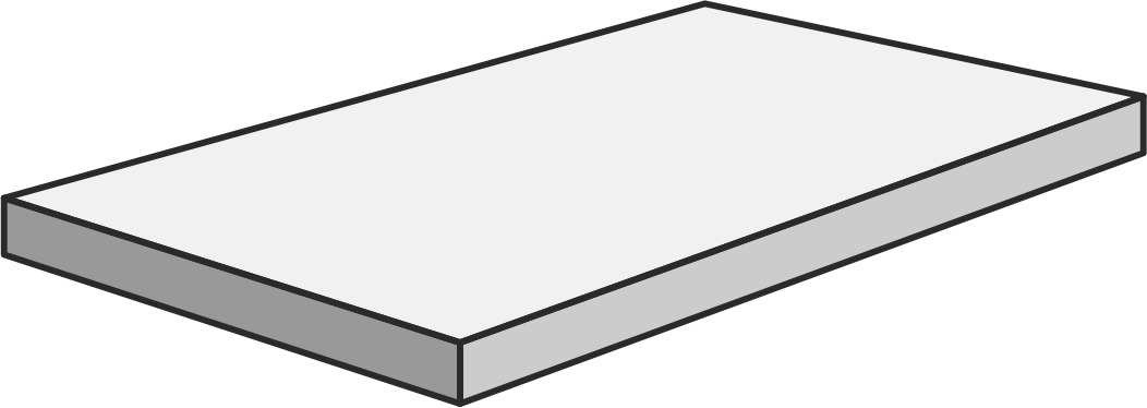 STONECLOUD Dark 33x120x4cm Angolo Scalino SX STONECLOUD Dark 33x120x4cm Angolo Scalino SX