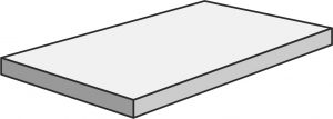 CHORUS   Silver    33x120 Angolo Scalino (Incollato) Natural Rett. R9 SX