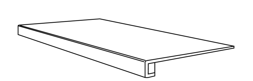 ELEMENTS DESIGN Scalino (Incollato) Ivory 33x60cm Structured Rett. R10 hr. 9mm ELEMENTS DESIGN Scalino (Incollato) Ivory 33x60cm Structured Rett. R10 hr. 9mm