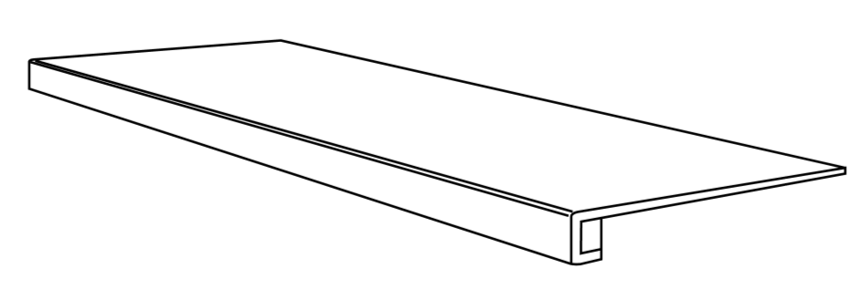 STONEONE Scalino Ivory 33x60x4cm Nat. Rett. STONEONE Scalino Ivory 33x60x4cm Nat. Rett.