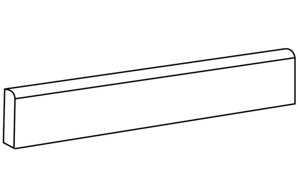 AMAZING  Grigio  7,5x60 cm Battiscopa