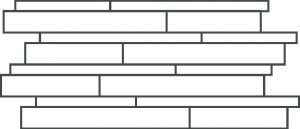 STONES&MORE 2.0  Stone Calacatta   15x60cm Modulo Listello Sfalsato 3D Smooth Rett.