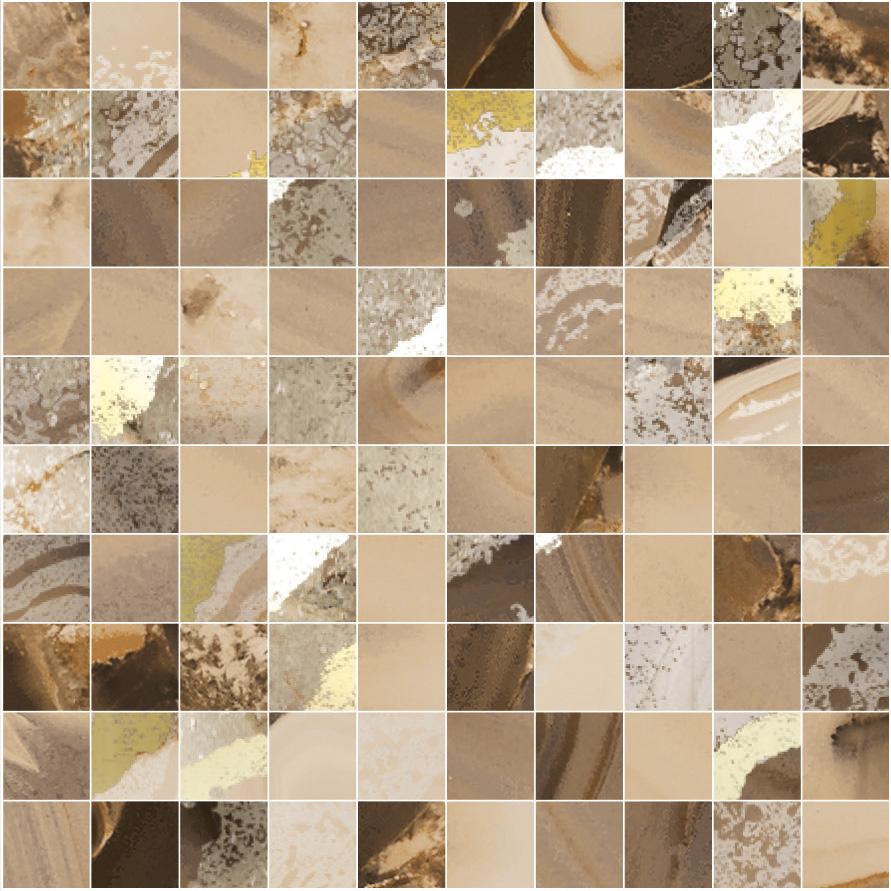 GRANDIOSA Mosaici Attraction Mix Ambra 30x30cm (2,9x2,9cm) GRANDIOSA Mosaici Attraction Mix Ambra 30x30cm (2,9x2,9cm)