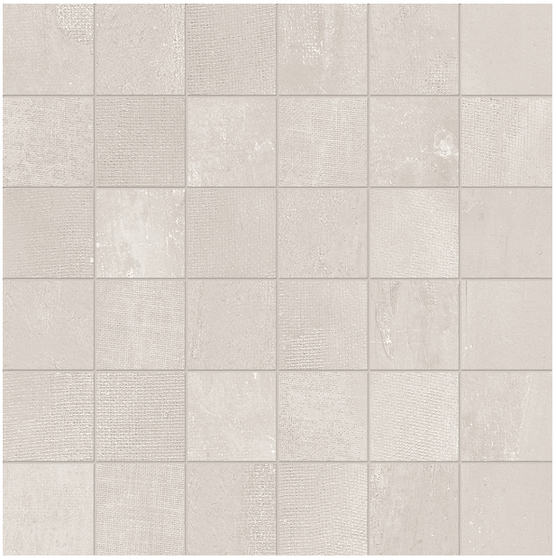 GESSO Natural White Mosaico 30x30cm Nat. Rett. 9,5mm GESSO Natural White Mosaico 30x30cm Nat. Rett. 9,5mm