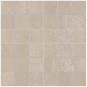 GESSO Taupe Linen Mosaico  30x30cm Nat. Rett. 9,5mm