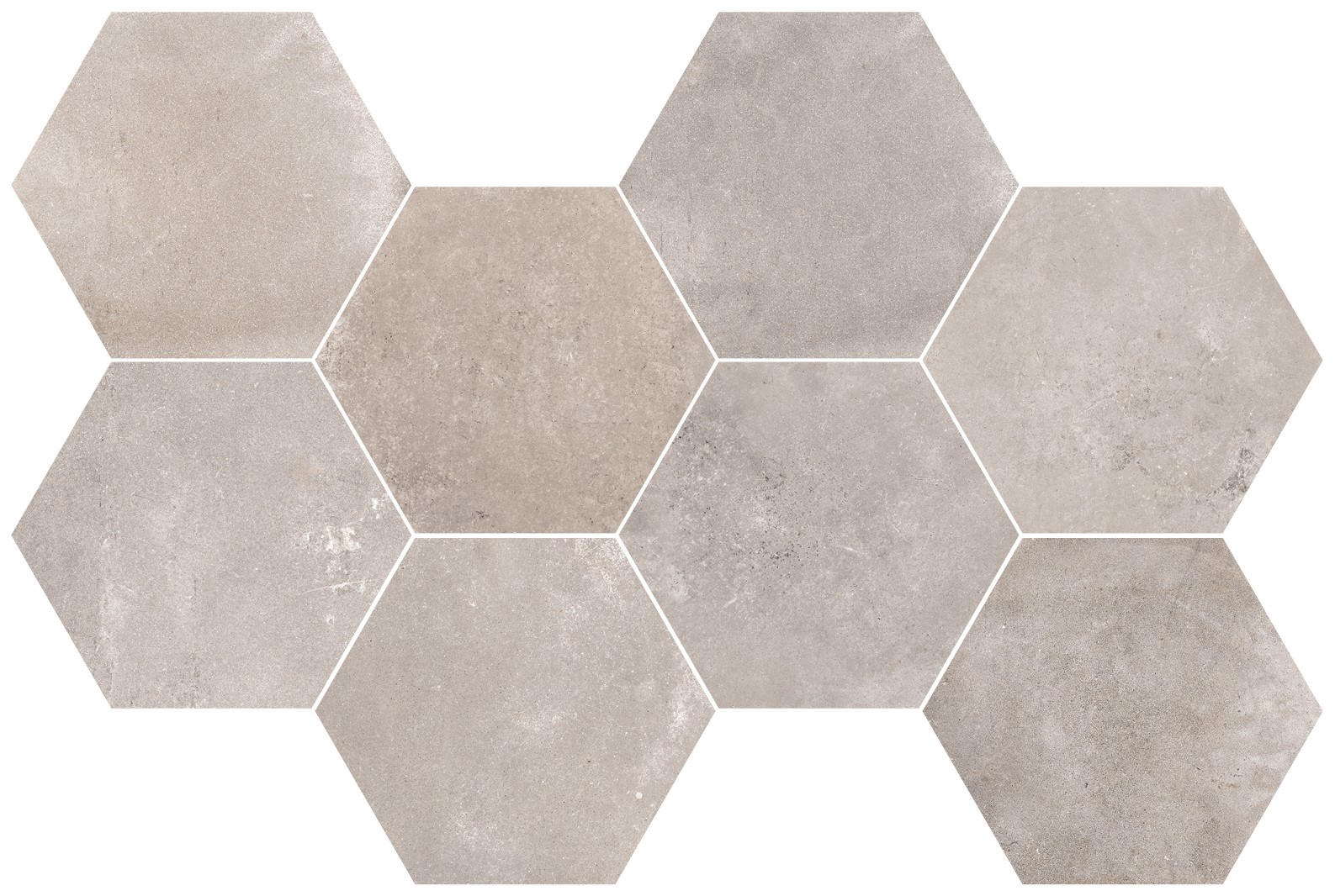 BACKSTAGE Mosaico Hexagon Ash 51x29,2cm Nat. Rett. 8,5mm BACKSTAGE Mosaico Hexagon Ash 51x29,2cm Nat. Rett. 8,5mm