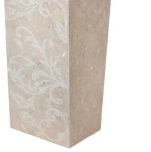 Poliedro Cream 45x45 cm - hl. 90 cm