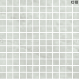 SATURN  Titan White Mosaico Spaccatella Su Rete 30 x 30 cm