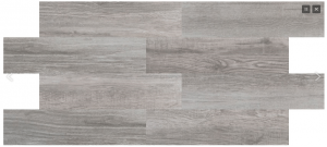 TENDANCE  Grey 15 x 60 cm Grip R10