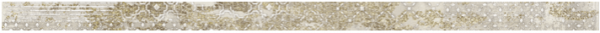 HABITA Life Gold Listello  4,8 x 100 cm