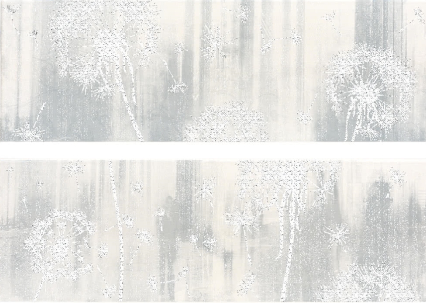 PORCELLANA SHINY Joy White Decoro 20 x 60cm PORCELLANA SHINY Joy White Decoro 20 x 60cm