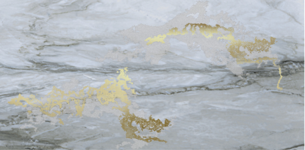 VENUS GRES LAPPATO Solitaire Gold Blu Decoro 60 x 120 cm