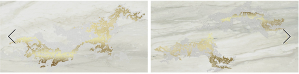 VENUS GRES LAPPATO Solitaire Gold Grey  Decoro 30 x 60 cm