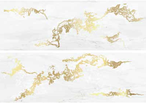 VENUS PASTA BIANCA Solitaire Gold White Decoro 25 x 75 cm VENUS PASTA BIANCA Solitaire Gold White Decoro 25 x 75 cm