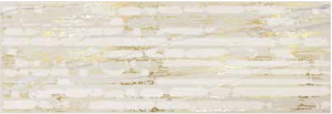 VENUS PASTA BIANCA Luminor Gold  Sand Decoro 25 x 75 cm