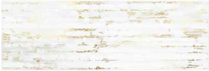 VENUS PASTA BIANCA Luminor Gold  White Decoro 25 x 75 cm