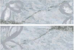 VENUS PASTA BIANCA Jar Gold  Blu Decoro 25 x 75 cm