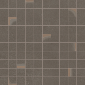 KARMAN Antracite Cemento Mosaico  30x30cm (3x3cm) Nat. 9,5mm
