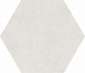 EUREKA Bianco  Esagona 22x19,3cm Nat. 9,5mm