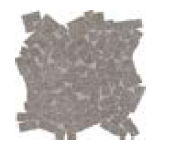 DOTCOM   Mud  Random 30x30cm Nat.