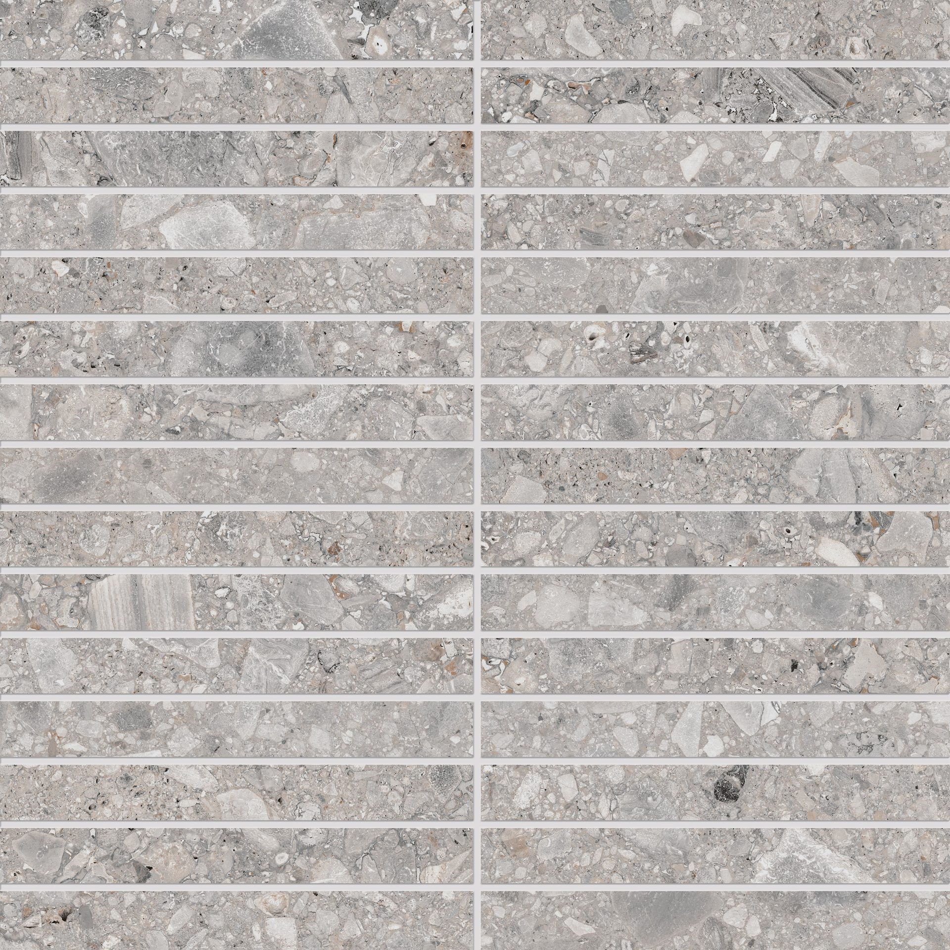 FUTURA Cenere Mosaico Sticks 30x30cm Rett. FUTURA Cenere Mosaico Sticks 30x30cm Rett.