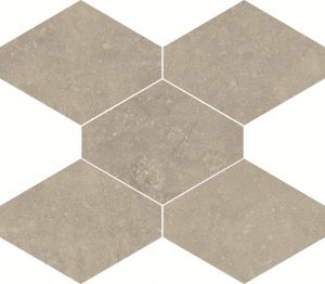 ABSOLUTE  Esagona  Grigio  40x35cm