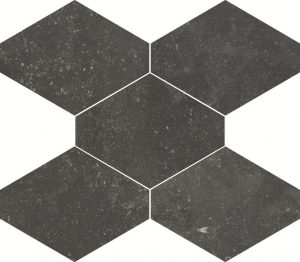 ABSOLUTE  Esagona  Nero  40x35cm