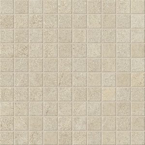 LIFE  Beige  Mosaico Su Rete  30x30cm-3x3cm