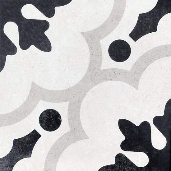 CEMENTINE BLACK&WHITE B&W_2 20x20cm Nat. Rett. CEMENTINE BLACK&WHITE B&W_2 20x20cm Nat. Rett.