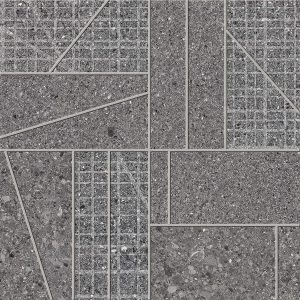 GRAIN STONE   Dark  Mosaico Big  Mix  30x30cm Nat.