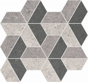 HIGHSTONE Hexagon Dark   24x28cm  Rett.