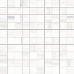 THEMAR Mosaico  Bianco Lasa  Wall 25x25cm  Rett.