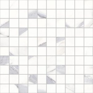 THEMAR Mosaico Statuario Venato   Wall 25x25cm  Rett.