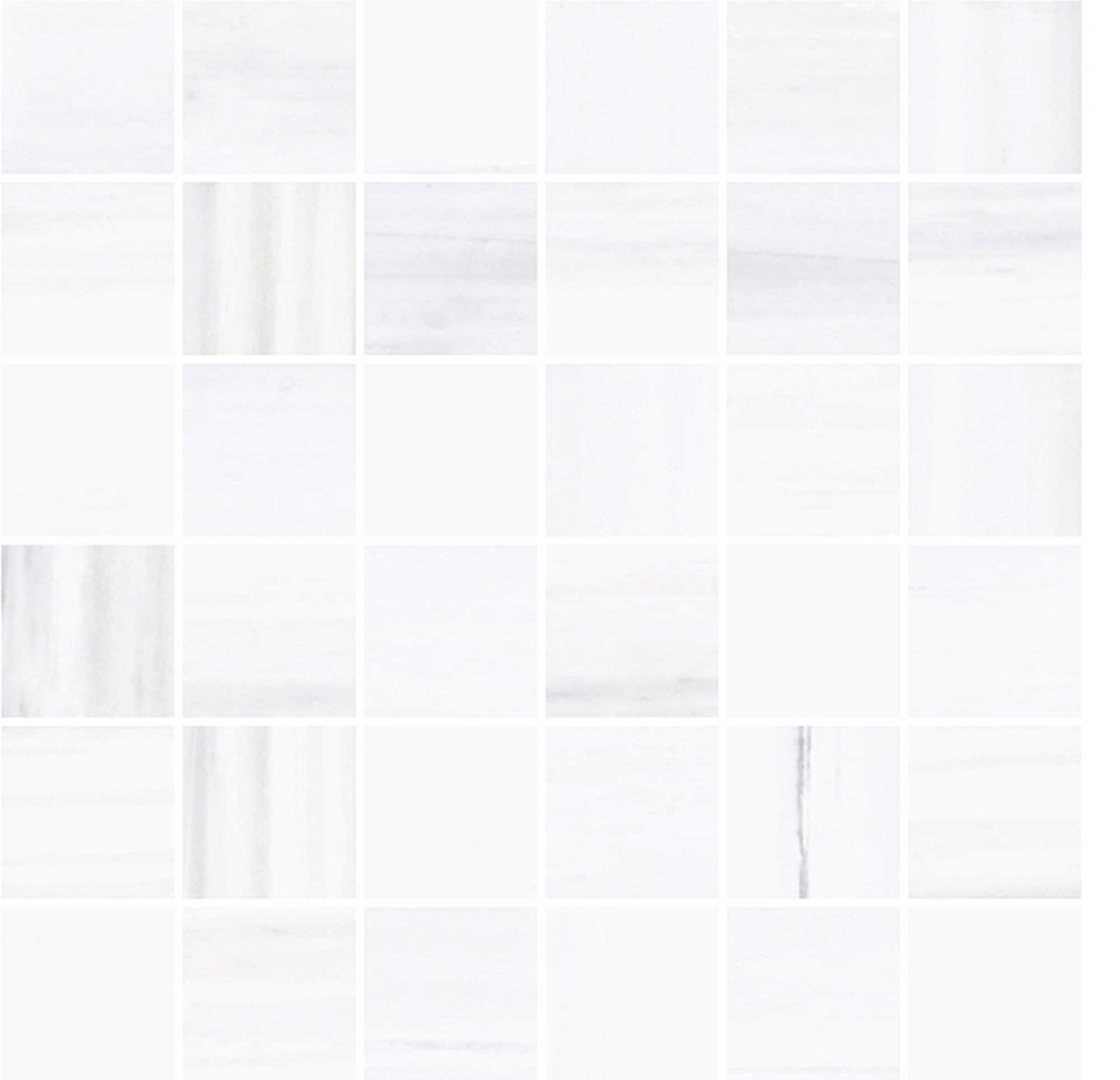 THEMAR Mosaico Bianco Lasa 30x30cm Rett. THEMAR Mosaico Bianco Lasa 30x30cm Rett.