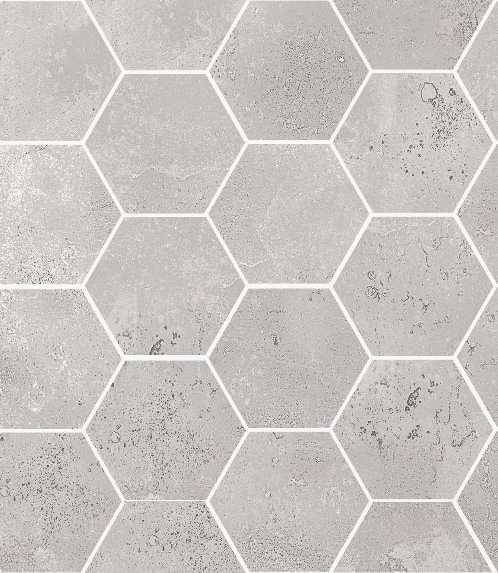 OXIDART Hexagon Silver 26x30cm Rett. OXIDART Hexagon Silver 26x30cm Rett.