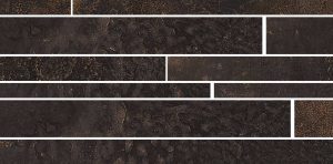 OXIDART  Muretto Black  22,5x45cm Rett.