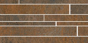 OXIDART  Muretto Copper  22,5x45cm Rett.