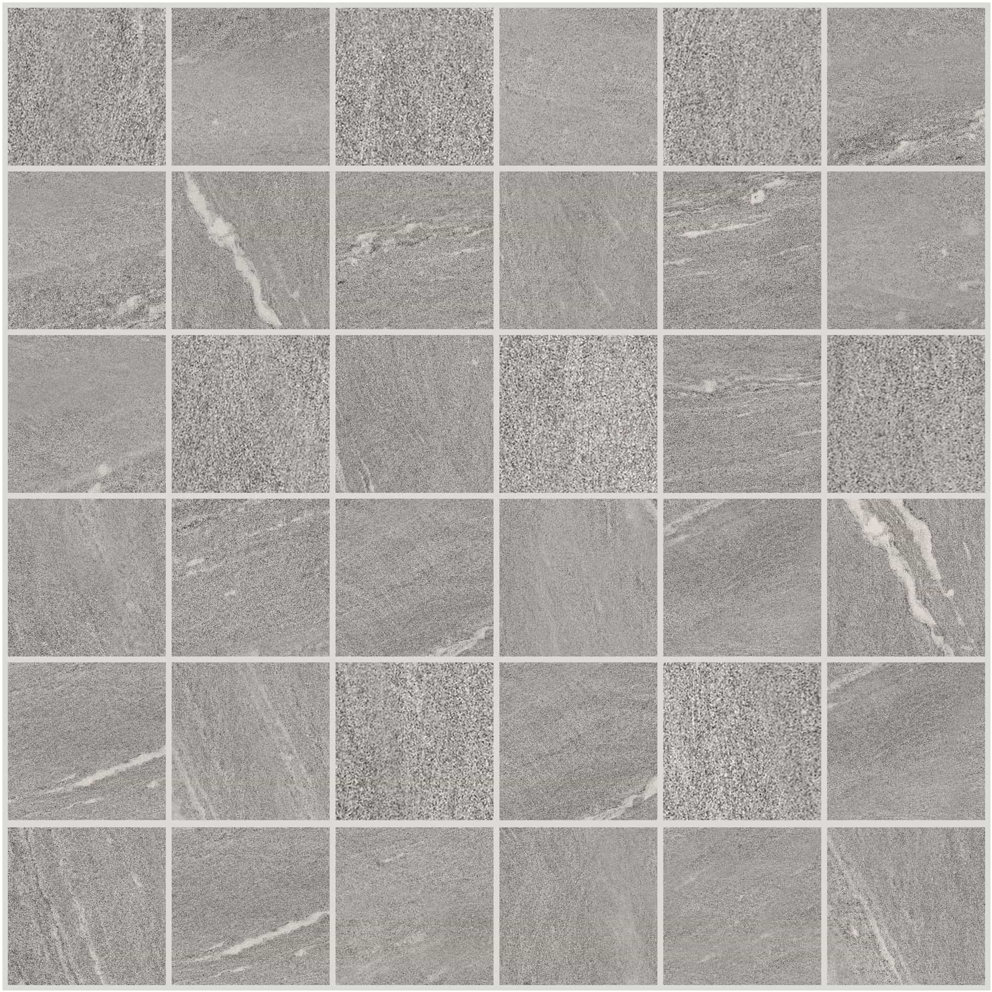 WAYSTONE Mosaico Waystone Grey 30x30cm Nat. Rett. WAYSTONE Mosaico Waystone Grey 30x30cm Nat. Rett.
