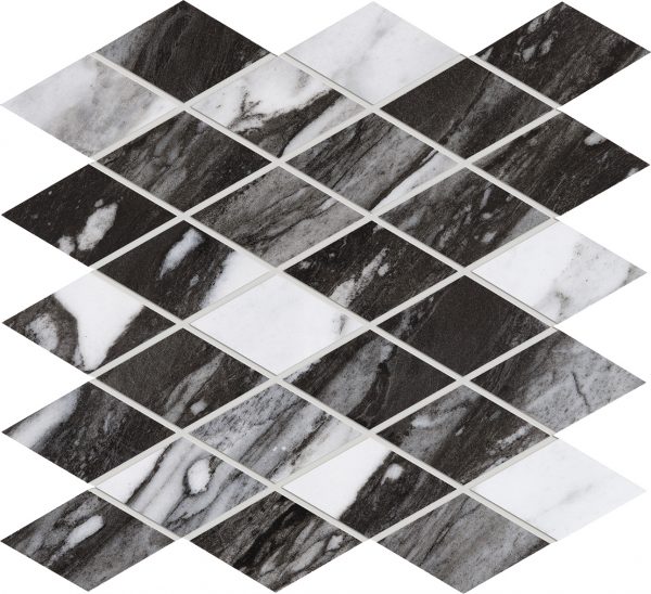 TELE DI MARMO Losanghe XL* Calacatta Renoir   28,2x29,1cm Lapp. Luc. hr. 9,5mm