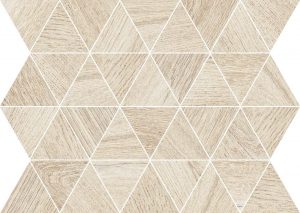 COZY Mosaico Triangoli* Desert  34x26cm  Nat. Rett. hr.8,5mm