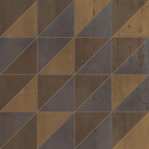 REBEL Mosaico  Tris Hot  30x30cm  Nat. Rett. hr. 8,5mm