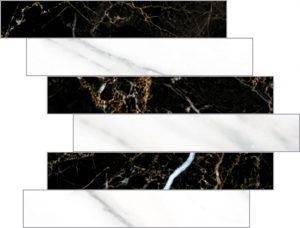 VARENNA Mosaico Stecche Portloren/Varenna 40x30cm Pulido  Rett.