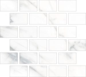VARENNA Mosaico Aurea Carrara 29,5x26,5cm Nat.  Rett. hr. 6mm