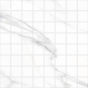 VARENNA Mosaico SQR Carrara 28x28cm Nat.  Rett. hr. 6mm