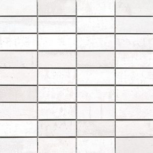 CORTEN  Mosaico Blanco  30x30cm(2,5x7cm)  Nat. Rett.