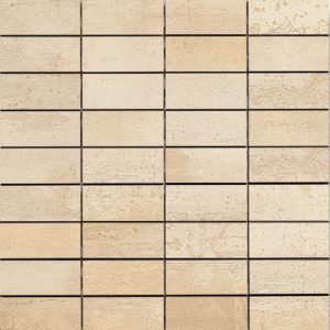 CORTEN  Mosaico Beige  30x30cm(2,5x7cm)  Nat. Rett.