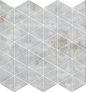 SASSARI  Mosaico  Tris Silver  30x30cm Nat.  Rett.