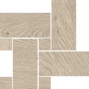 DILUCA  Mosaico Legno Tan   22x22cm Nat.  Rett.